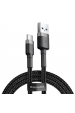 Obrázok pre Kabel USB-C Baseus Cafule 3A 1m (šedý/černý)