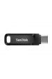 Obrázok pre SanDisk Ultra Dual Drive Go USB paměť 64 GB USB Type-A / USB Type-C 3.2 Gen 1 (3.1 Gen 1) Černá