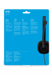 Obrázok pre Logitech H151 Sluchátka s mikrofonem Kabel Přes hlavu Kancelář / call centrum Černá