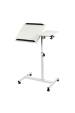 Obrázok pre Mobilní stojan na psací stůl/notebook Maclean, bílý, výškově nastavitelný 59-89 cm, max. 30 kg , MC-121 W