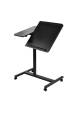 Obrázok pre Mobilní stojan na psací stůl/notebook Maclean, černý, výškově nastavitelný 59-89 cm, max. 30 kg , MC-121 B