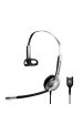Obrázok pre Sennheiser SH 335 Sluchátka s mikrofonem Kabel Přes hlavu Hovory/hudba Černá, Stříbrná