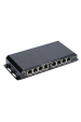 Obrázok pre Extralink Switch PoE KRATOS 7x Gigabit PoE, 1x Uplink RJ45, Zdroj napájení 24V 2.5A, Moc 60W