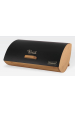 Obrázok pre Maestro MR-1775-BLACK nádoba na chléb Další Černá, Dřevo Bamboo, Kov