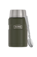 Obrázok pre Termoska na jídlo 710 ml se skládací lžící a hrnkem THERMOS – vojenská zelená