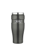 Obrázok pre Thermos láhev 470 ml THERMOS - metalická šedá