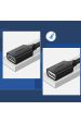 Obrázok pre Ugreen prodlužovací kabel USB 3.0 (samice) – USB 3.0 (samec) 1 m (černý)