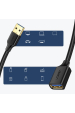 Obrázok pre Ugreen prodlužovací kabel USB 3.0 (samice) – USB 3.0 (samec) 1 m (černý)