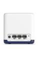 Obrázok pre Mercusys Halo H50G (2-pack) Dvoupásmový (2,4 GHz / 5 GHz) Wi-Fi 5 (802.11ac) Bílá 3 Vnitřní