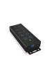 Obrázok pre ICY BOX IB-HUB1703-QC3 USB 3.2 Gen 1 (3.1 Gen 1) Type-B 5000 Mbit/s Černá