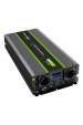 Obrázok pre Qoltec 51923 Měnič s čistě sinusovou vlnou Monolith | 3000 W | 6000 W | 24 V až 230 V | LCD
