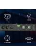 Obrázok pre Qoltec 52287 Nepřerušitelný zdroj napájení (UPS) pro RACK | 3kVA | 3000W | Účiník 1,0 | LCD | EPO | USB | Online