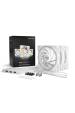 Obrázok pre be quiet! Light Wings White | 120mm PWM high-speed Triple-Pack Počítačová skříň Ventilátor 12 cm Bílá 3 kusů