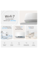 Obrázok pre TP-Link DECO BE25(3-PACK) Systém mesh Wi-Fi Dvoupásmový (2,4 GHz / 5 GHz) Wi-Fi 7 (802.11be) Bílá 2 Vnitřní