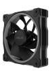 Obrázok pre ASUS Prime MR120 Fan ARGB Reverse Black 3in1 Počítačová skříň Ventilátor 12 cm Černá 3 kusů
