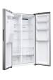 Obrázok pre Haier SBS 90 Serie 5 HSR5918DIMP Volně stojící oboustranná kombinovaná chladnička s mrazničkou 511 l D Platinum, nerezová ocel