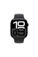 Obrázok pre Apple Watch Series 10 OLED 46 mm Digitální 416 x 496 px Dotyková obrazovka Černá Wi-Fi GPS
