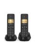 Obrázok pre Gigaset PURE 100 duo Analog/DECT telefon Identifikace volajícího Černá