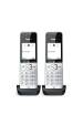 Obrázok pre Gigaset COMFORT 500HX duo Analog/DECT telefon Identifikace volajícího Černá, Stříbrná