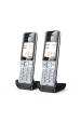 Obrázok pre Gigaset COMFORT 500HX duo Analog/DECT telefon Identifikace volajícího Černá, Stříbrná