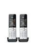 Obrázok pre Gigaset COMFORT 500HX duo Analog/DECT telefon Identifikace volajícího Černá, Stříbrná