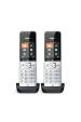 Obrázok pre Gigaset COMFORT 500HX duo Analog/DECT telefon Identifikace volajícího Černá, Stříbrná