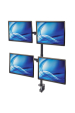 Obrázok pre Manhattan 461566 Držák/stojan na monitor 81,3 cm (32") Stůl Černá