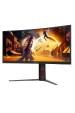 Obrázok pre AOC G4 CU34G4 počítačový monitor 86,4 cm (34") 3440 x 1440 px Wide Quad HD LED Černá, Červená