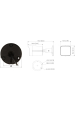 Obrázok pre IP KAMERA DAHUA IPC-HFW1639TC-A-IL-0280B-S6-BLACK