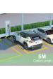 Obrázok pre Qoltec 52474 nabíjecí kabel pro elekromobily Černá Type 2 5 m