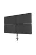 Obrázok pre Gembird MA-D4-01 Nastavitelné rameno pro 4 monitory (otočení, naklápění, otáčení), 13”–32”, až 10 kg na monitor