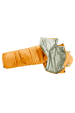 Dětský spací pytel Deuter Little Star (95 – 130 cm) – amber/bone Obrázok pre Dětský spací pytel Deuter Little Star (95 – 130 cm) – amber/bone