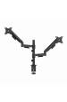 Obrázok pre Gembird MA-DA2P-02 Nastavitelné rameno pro montáž 2 monitorů, 17”-32”, černé