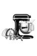 Obrázok pre KitchenAid 5KSM70SHXEOB Stojací mixér 325 W Černá
