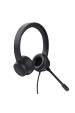 Obrázok pre Trust HS-201 Sluchátka s mikrofonem Kabel Přes hlavu Kancelář / call centrum USB Typ-A Černá