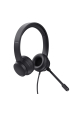 Trust HS-201 Sluchátka s mikrofonem Kabel Přes hlavu Kancelář / call centrum USB Typ-A Černá Obrázok pre Trust HS-201 Sluchátka s mikrofonem Kabel Přes hlavu Kancelář / call centrum USB Typ-A Černá