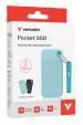 Obrázok pre Verbatim Pocket SSD 2 TB USB typu C 3.2 Gen 2 (3.1 Gen 2) Modrá