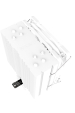 Obrázok pre Zalman CNPS9X PERFORMA PLUS ARGB WHITE Chladicí systém pro počítač Procesor Ventilátor 12 cm Bílá 1 kusů