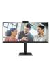 Obrázok pre AOC E4 CU34E4CW počítačový monitor 86,4 cm (34") 3440 x 1440 px UltraWide Quad HD LED Černá