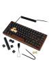 Obrázok pre Sharkoon 100068081 klávesnice Domácí USB QWERTZ Německý Černá, Dřevo