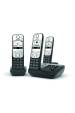 Obrázok pre Gigaset A690A Trio Analog/DECT telefon Identifikace volajícího Černá