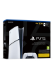 Obrázok pre Sony PlayStation 5 Digital Slim e-chassis 825 GB Černá, Bílá