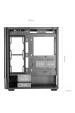 Obrázok pre Mars Gaming MCLCDPRO počítačová skříň Midi Tower Černá