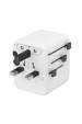Obrázok pre Gembird TPA-1A2C20-01-W Univerzální cestovní napájecí adaptér, 20 W, bílý