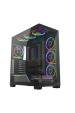Obrázok pre Počítačová skříň MODECOM VOLCANO STELLAR PLUS ARGB MIDI 8F Černá