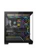 Obrázok pre Počítačová skříň MODECOM VOLCANO STELLAR PLUS ARGB MIDI 8F Černá