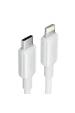 Obrázok pre Kabel USB-C na Lightning 3A 480Mbps 1m WHITE