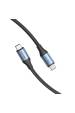 Obrázok pre USB-C kabel na C Vention USB 4.0 5A 40Gbps oplot 1m