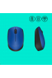 Obrázok pre Logitech M171 Blue-K myš Pro praváky i leváky RF bezdrátový Optický 1000 DPI
