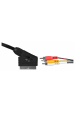 Obrázok pre SAVIO audio/video kabel SCART - 3xRCA 2m CL-133 černý